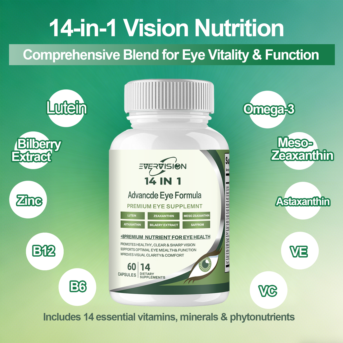 EverVision 14-in-1 Advanced Eye Formula