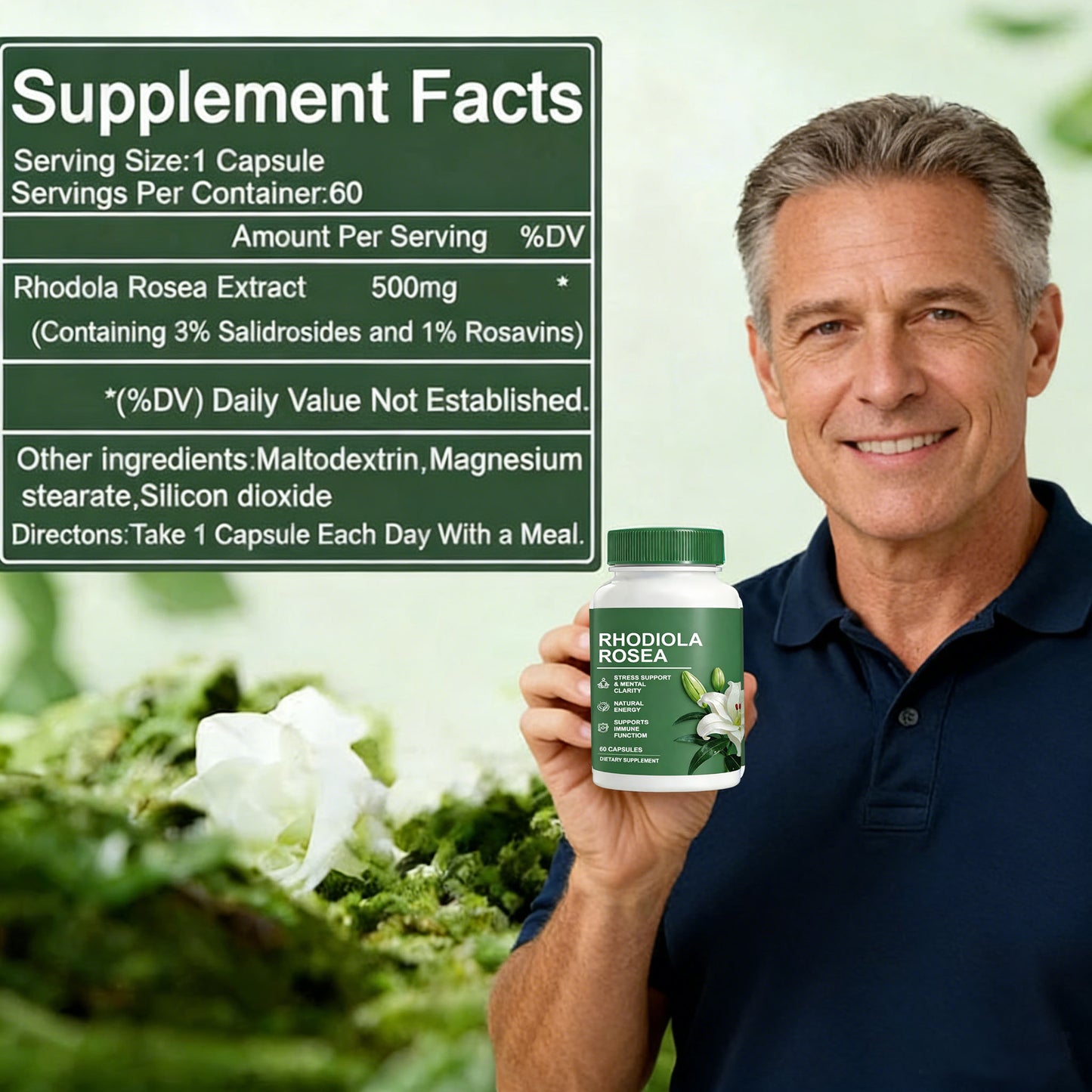 ZUVARA Rhodiola Rosea Capsules