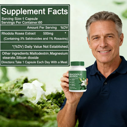 ZUVARA Rhodiola Rosea Capsules